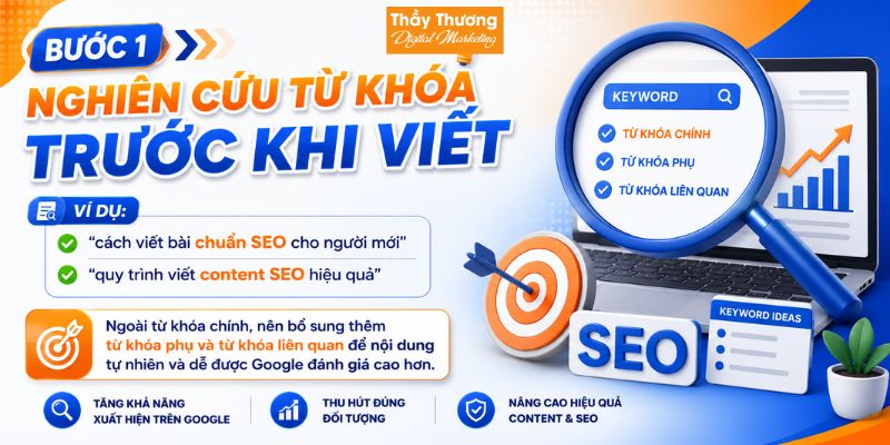 Hướng Dẫn Viết Bài Viết Chuẩn SEO Giúp Tăng Thứ Hạng Google
