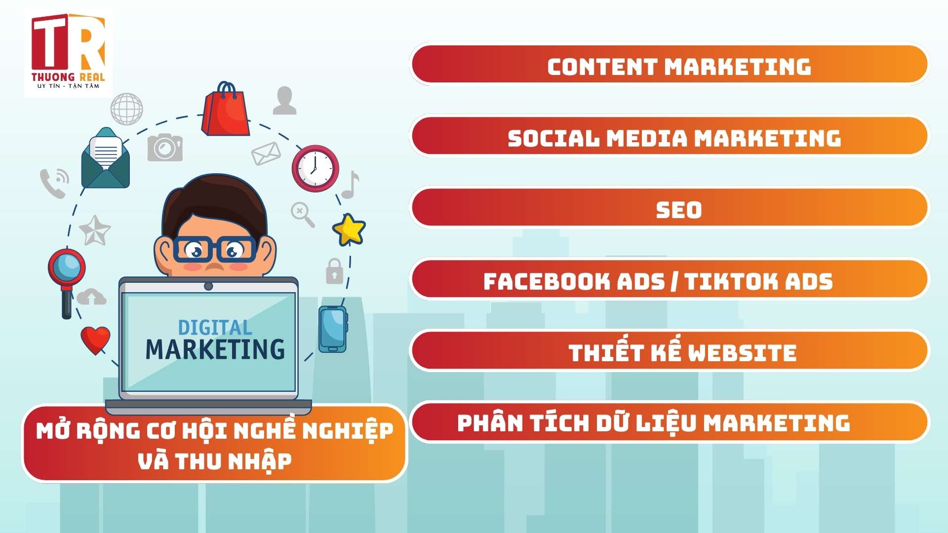Học Digital Marketing mang lại lợi ích gì trong thời đại số?